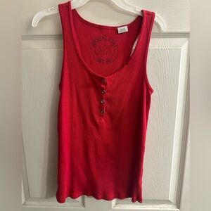 Michael Kors Cherry Red Tank Top